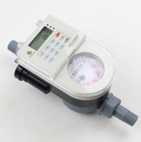 Compteur d'eau intelligent multi-jets prépayé domestique de haute qualité DN15 DN25 avec lecture à distance Lora IP68, personnalisable, fournisseur OEM