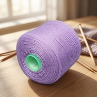 Factory Wholesale Water Dyed TFO Yarn 100% Polyester Spun Yarn High Tenacity Various Colors in Stock Customization