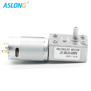 Aslong Worm Gear <span class=keywords><strong>Motor</strong></span> Dc Reducer Cw/Ccw 12V <span class=keywords><strong>Dynamo</strong></span> <span class=keywords><strong>Motor</strong></span> Dc 24 Volt Versnellingsbak <span class=keywords><strong>Motor</strong></span> Zelfsluitende Motorborstel JGY-395 - Product Image 2