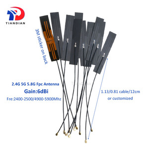 <span class=keywords><strong>Antena</strong></span> de banda dual interna de muestra gratis 6dbi Flexible suave 2,4 GHz Wifi 5G 5,8G UFL FPC <span class=keywords><strong>antena</strong></span> - Product Image 5