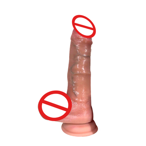 Grand Dildo en Silicone avec Ventouse, Plug Anal Réaliste et Souple, Étanche et Vibrant pour Massage Adulte - Jouet Sexuel Féminin - Product Image 2