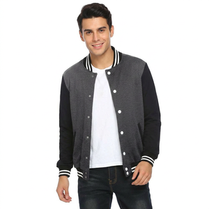OEM Manufacturer's Custom Logo <b>Men's</b> Varsity Jacket High Quality Embroidery Baseball Letterman Style <b>Men</b> Varsity Jackets - Product Image 1