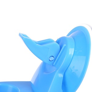 Suction Cup <b>Shower</b> <b>Head</b> <b>Holder</b> Round PP Minimalist Design For Bathroom Use - Product Image 4