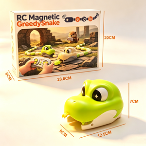 Jouets Sam - 2 serpents magnétiques interactifs télécommandés pour enfants - Jouet de farce - Serpent gourmand - Product Image 6