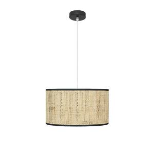 Suspension 1xE27 noir/caizo 40x40 cm - éclairage et décoration d'espaces avec un style rustique et moderne. Idéal pour les environnements intérieurs. - Product Image 1