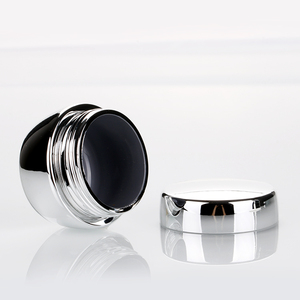 3G 5G 8g 15g Mini redondo plata espejo crema tarro vacío plástico Nody Scrub tarro para loción - Product Image 2