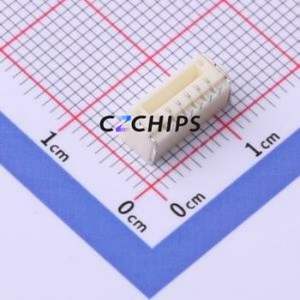 HC-GH-6PWT Wire-to-Board Pin Header SMD,P=1.25mm,Horizontal Mount Connector 1x6P 1.25mm Horizontal Mount GH - Product Image 2