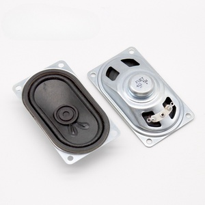 7040 giấy nón 8 ohm <span class=keywords><strong>5W</strong></span> loa 70mm * 40mm dia hình chữ nhật 4ohm <span class=keywords><strong>5W</strong></span> đầy đủ âm thanh loa đa phương tiện 91dB cho quảng cáo - Product Image 3