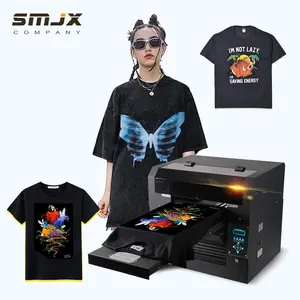 Tee Shirt Machine A4 flatbed printer T-Shirt printer T-shirt printer