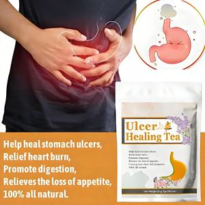 Thé Premium TCM pour le Soin de l'Estomac et la Guérison des Ulcères, Infusion Froide, Mélange d'Herbes Sauvages, Soulage les Brûlures d'Estomac et la Dyspepsie, 90g, 3g x 30 Sachets de Thé - Product Image 1