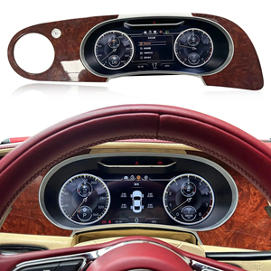 สำหรับ Bentley Flying Spur Continental GT 2005-2012 แผงหน้าปัดดิจิตอล LCD แผงหน้าปัดแบบ Virtual Cockpit รองรับ Carplay GPS มาตรวัดความเร็ว - Product Image 1