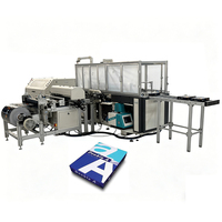 Machine d'emballage entièrement automatique pour papier A4, 500 feuilles, machine d'emballage de rames de papier copie, machine d'emballage de papier A4