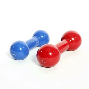 Dorak — haltère de musculation en vinyle, nouveau design, couleur ronde revêtue - Product Image 1