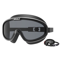 Anti-buée Grand Cadre HD Lentille Lunettes De Natation Nouvelle Technologie Adulte Mode Masque De Natation Lunettes D'eau