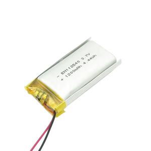 <span class=keywords><strong>3.7v</strong></span> 112540 <span class=keywords><strong>1200mAh</strong></span> ליתיום יון lipo סוללה נטענת סוללה - Product Image 1