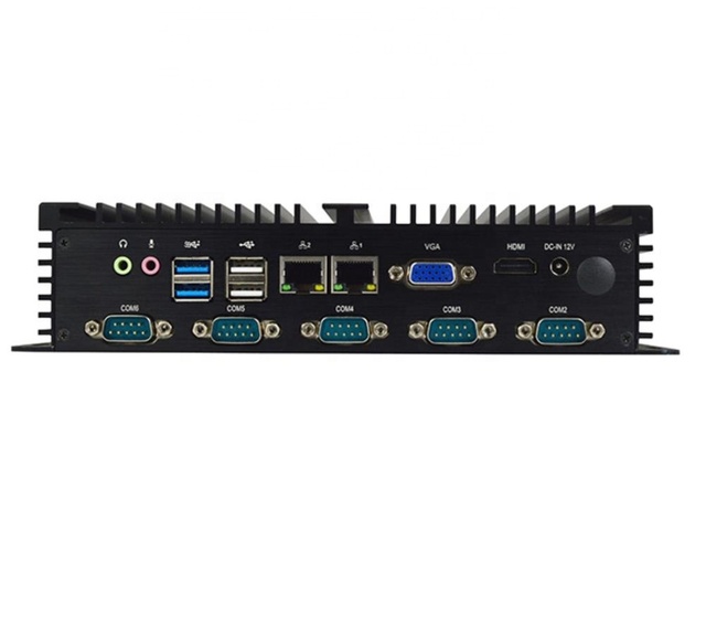 Hot Sale J1900 Industrial Mini PC Win7 Embedded Computer with Fanless Design and in Stock