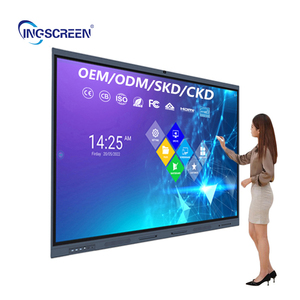 <span class=keywords><strong>Tableau</strong></span> blanc <span class=keywords><strong>interactif</strong></span> <span class=keywords><strong>numérique</strong></span> <span class=keywords><strong>interactif</strong></span> à écran plat INGSCREEN 4k Fhd Smart Board pour salle de réunion en classe - Product Image 2