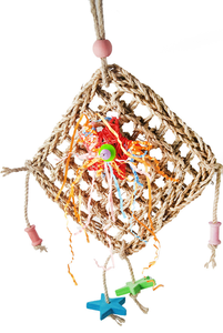 Wholesale Eco-Friendly <strong>Bird</strong> Toys Crinkly Paper Tinkle Bells and <strong>Bird</strong> <strong>Nest</strong> for Parrots Chew Toys - Product Image 5