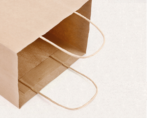 Sacs cadeaux personnalisés KM à prix raisonnable, sacs de luxe pour le shopping quotidien, sacs en papier kraft rigide pour la vente au détail - Product Image 3