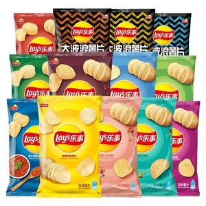 Vente en gros à prix bas de snacks exotiques, sachets de <span class=keywords><strong>chips</strong></span> <span class=keywords><strong>Lays</strong></span> saveur <span class=keywords><strong>barbecue</strong></span> tomate salée, boîte complète 40g - Product Image 6