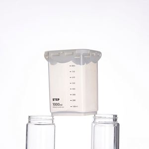 Transparent Airtight Eco-Friendly Stackable Rectangle Food <b>Storage</b> <b>Jar</b> with Plastic Sealed Lid <b>for</b> Cake Snacks & Fresh Produce - Product Image 2