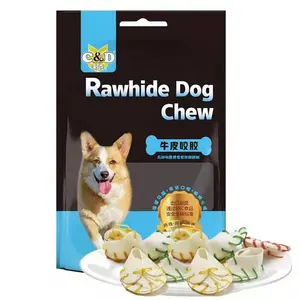 Cao Cấp Delicious Khỏe Mạnh Chó Nha Khoa Sạch Răng Đồ Ăn Nhẹ Pet Dog Chew Gum Rawhide Giày