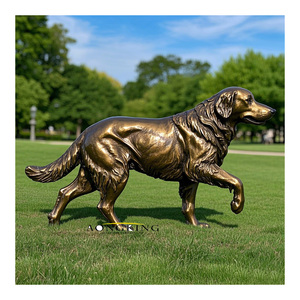 Decorazione giardino esterno in metallo animale uccello statua a grandezza naturale bronzo bronzo bronzo bronzo scultura fontana uccello - Product Image 6