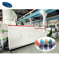 Machine de granulation de plastique de 500 kg, ligne de granulation PP PE ABS, granulateur de plastique