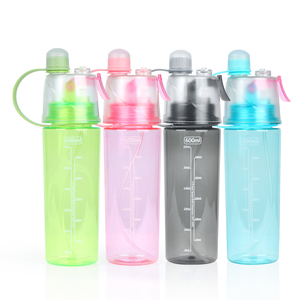 <span class=keywords><strong>B03</strong></span>-2261 Bouteille d'eau portable de sport de 600 ml avec pulvérisation et aspiration, en matériau <span class=keywords><strong>PC</strong></span>, pour l'extérieur - Product Image 1