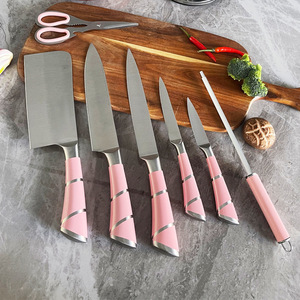Stainless Steel Knife Set 7 Piece Hollow Handle Chef Knives Kitchen Tools - Product Image 2
