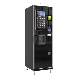 LE308B-máquina expendedora de café Espresso, máquina expendedora de tarjeta bancaria automática, 22 pulgadas, LCD