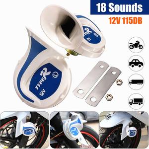 Bocina para <span class=keywords><strong>Auto</strong></span> de 12V y 115 dB, <span class=keywords><strong>Altavoz</strong></span> con 18 Voces, Sirena Eléctrica Digital, Bocina de Aire con 18 Sonidos, Sistema de Alarma de Seguridad para el Hogar - Product Image 3