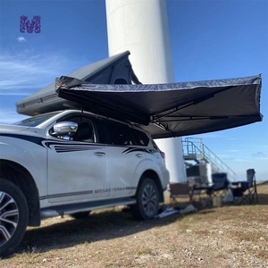Toldo Lateral para <span class=keywords><strong>Coche</strong></span> de Aluminio Ligero para Acampar al Aire Libre, Protección Solar de 270 Grados, Toldo Extensible de 360 Grados, Pared Lateral para Tienda de Campaña - Product Image 5