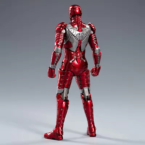 Figura de Acción Original de Marvel a Escala 1/10 de Zd Toys, Iron Man Edición 10.º Aniversario <span class=keywords><strong>MK</strong></span> 5, Modelo de Plástico con Articulaciones Móviles, Sin Iluminación - Product Image 5
