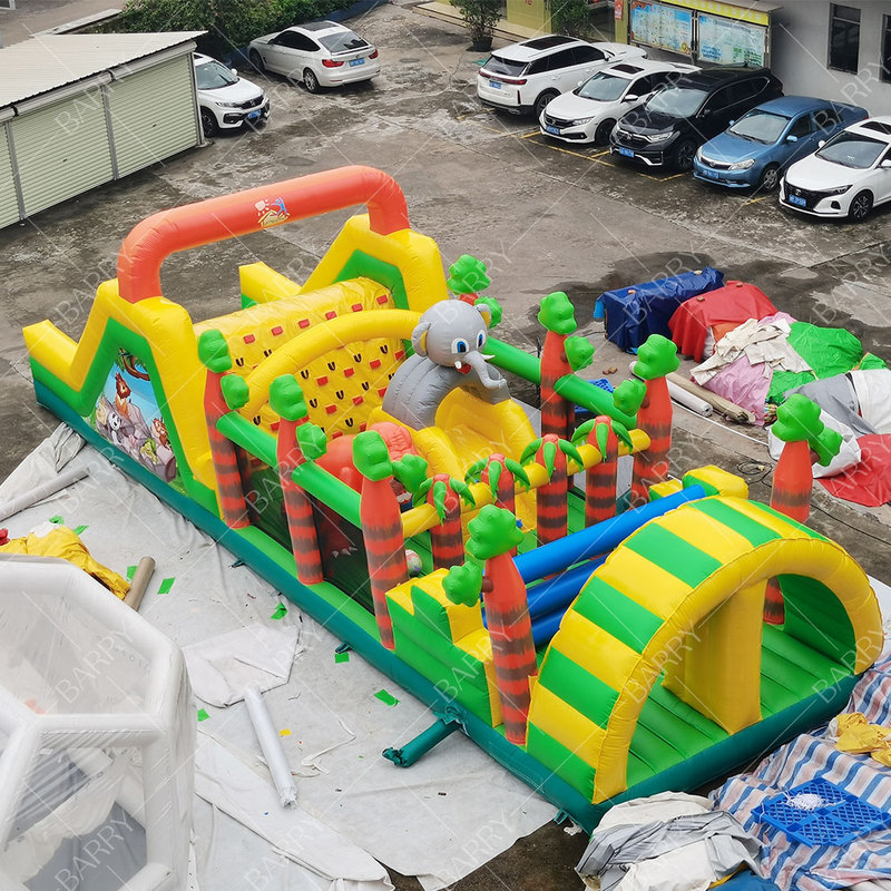 Factory Price Inflatables Obstacle Course With