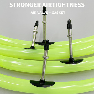 Chambre à air de vélo 18-32C 700C 45/60/80mm Schrader/<span class=keywords><strong>Presta</strong></span>/<span class=keywords><strong>Dunlop</strong></span> Légère en TPU pour Vélo de Route VTT BMX - Product Image 2