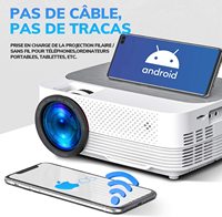 [Projecteur 720P bon marché à prix d'usine] A-mazon Hot OEM ODM Prix Mini 720p HD LCD LED Projecteur de cinéma maison portable