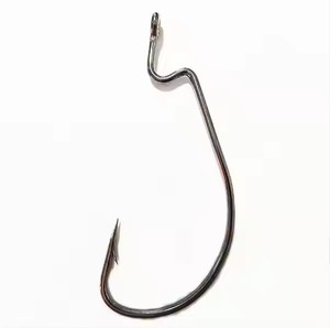 Hameçons larges, tranchants et souples <span class=keywords><strong>pour</strong></span> leurres de pêche à <span class=keywords><strong>la</strong></span> mouche, truites et achiganes, en acier à haute teneur en carbone avec pointes barbelées - Product Image 6