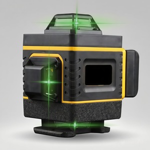 4D 16 Line Green Laser Level Mini High Precision Outdoor Industrial Grade With Li Ion Battery And 3 Year Warranty - Product Image 1