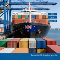 Service de logistique porte-à-porte DDP DDU, consolidation de fret, exportateur, transport maritime vers l'Australie