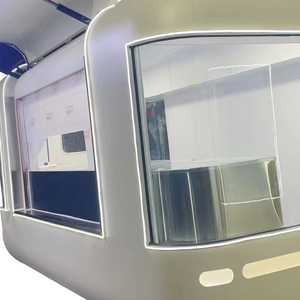 Remolque móvil eléctrico de comida de helado de perrito caliente con parrilla y camión de comida freidora - Product Image 3