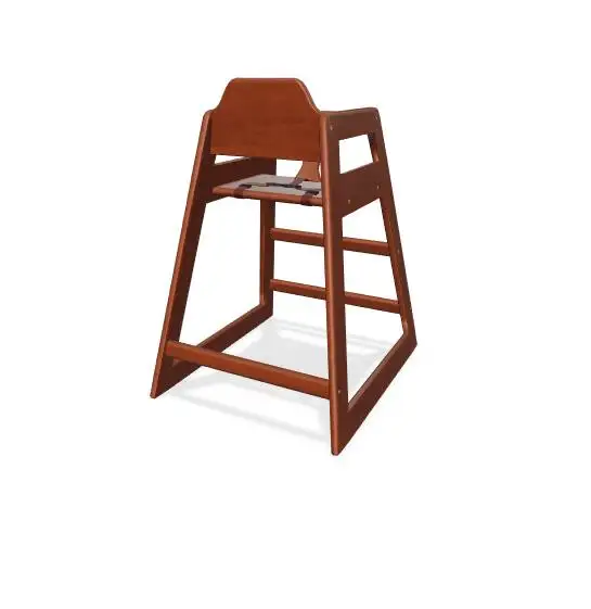 New Popular Style Wooden Baby High Chair Baby Furniture