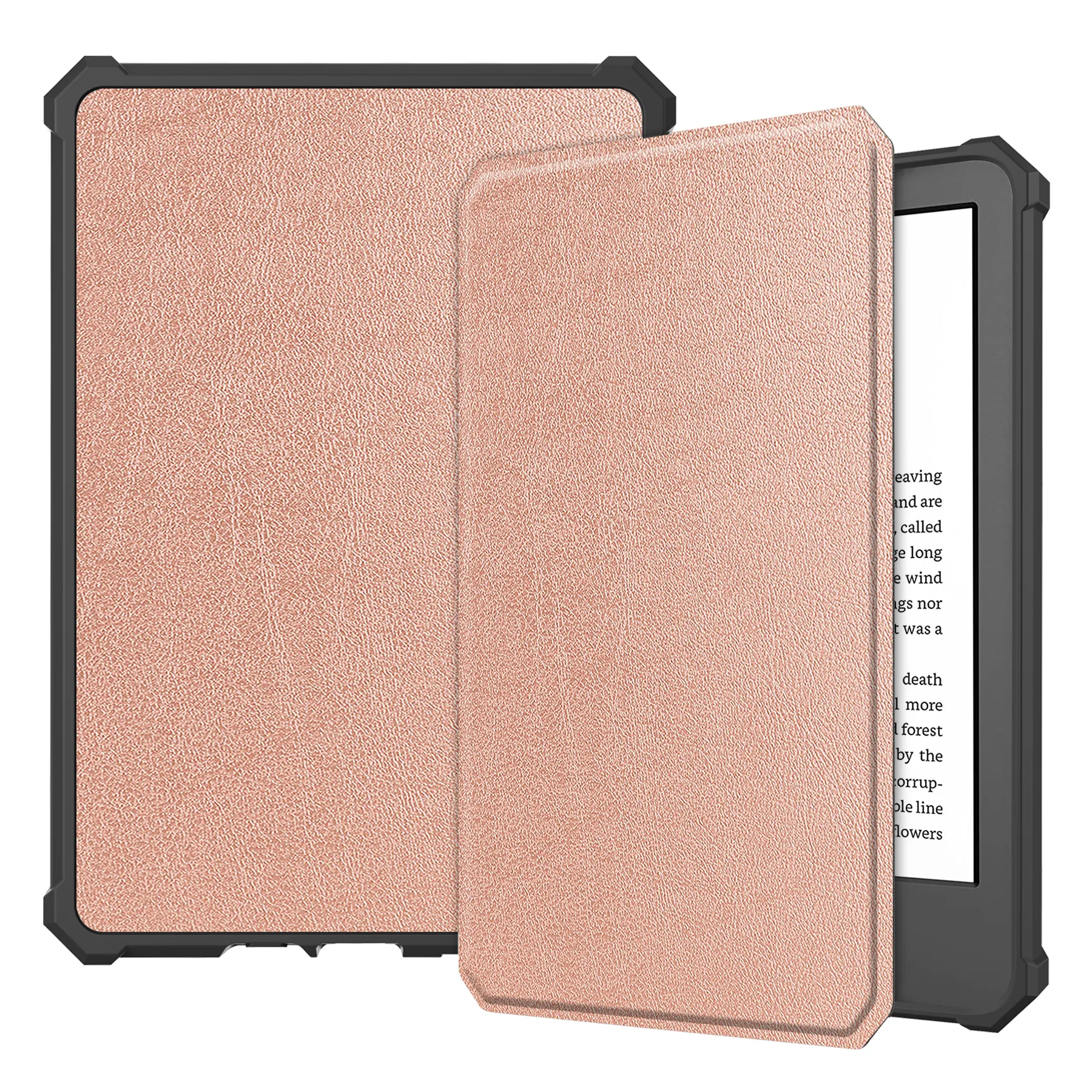 Housse de protection en cuir PU motif croisé Texture pour nouveau Kindle 11e génération (2022) C2V2L3 housse 6.0 pouces étui pour tablette
