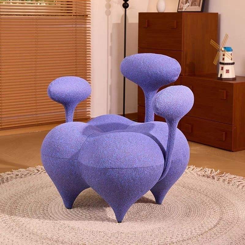 Coton modelant une pièce - violet