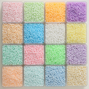 4mm alta calidad 10 g/bolsa resaltar cuentas de semillas redondas para la fabricación de joyas - Product Image 2