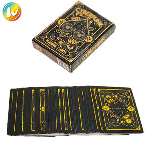 Yimi Luxe Speelkaarten Op Maat Logo Papieren Deck Voor Poker & Liquor Waterdicht Glanzend Bordspel - Product Image 3