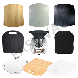 Accessoire de mélangeur <span class=keywords><strong>planche</strong></span> coulissante bois acrylique Compatible Thermomixer TM6 TM5 <span class=keywords><strong>planche</strong></span> de support sûre <span class=keywords><strong>pour</strong></span> un usage domestique mobile sans effort - Product Image 2