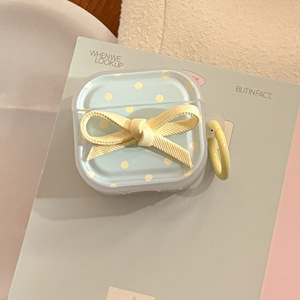Funda Protectora con Lazo 3D y Llavero, Resistente a Impactos y Antiarañazos para AirPods <span class=keywords><strong>1</strong></span>/2/3/Pro/Pro 2 - Product Image 4