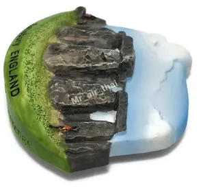 Aimant de réfrigérateur en résine 3D Stonehenge, souvenir touristique sur la plaine de Salisbury, <span class=keywords><strong>Wiltshire</strong></span>, Angleterre, artisanat en résine - Product Image 1