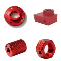 Pièces d'équipement de machinerie non standard en aluminium à motif spiralé usinées CNC à Shenzhen, composants de fraisage sur mesure
